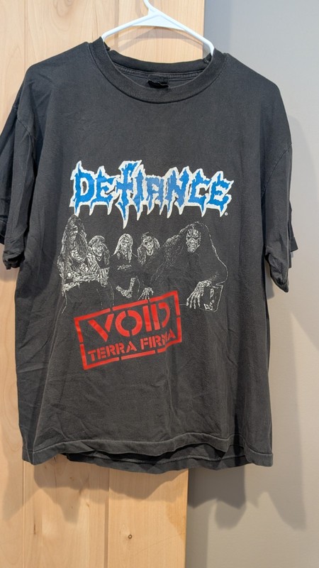 Vintage Defiance Tour Shirt Size XL