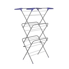 Image of DELCASA 3 Tier Folding Clothes Airer 15M Durable Laundry Rack L63 xW45xH139 CM