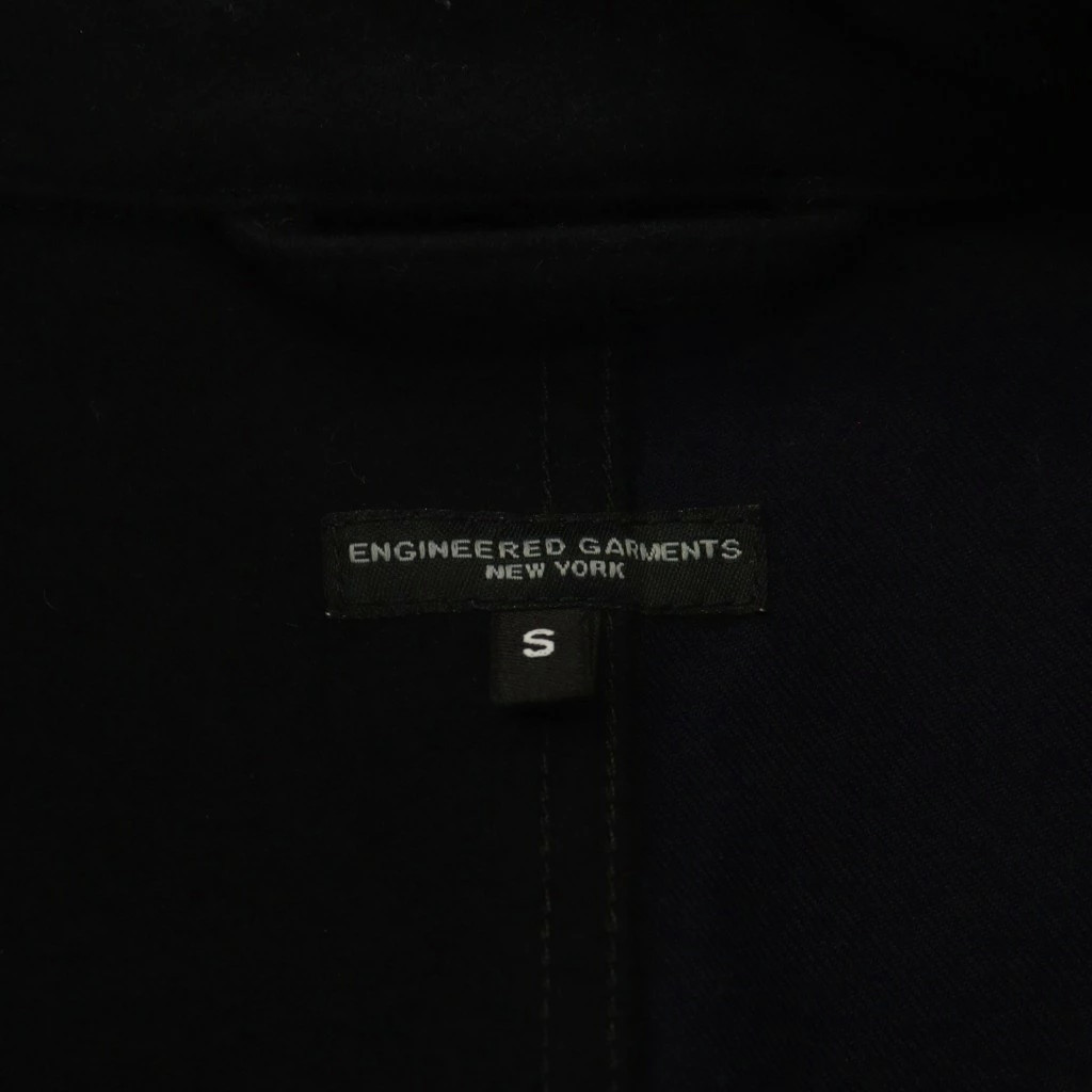 Engineered Garments Jacket Patchwork SizeS Navy N… - image 3