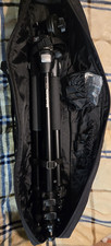 Manfrotto 3130 Aluminum Tripod Pan/Tilt Head Flip Lock with Carrying Case