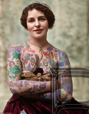 Vintage, Tattoo Art photography 11 x 14" Photo Print