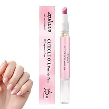 2-in-1 Cuticle Oil Pen, Cuticle Remover Liquid, Cuticle Pusher Oil Pen W Ceramic