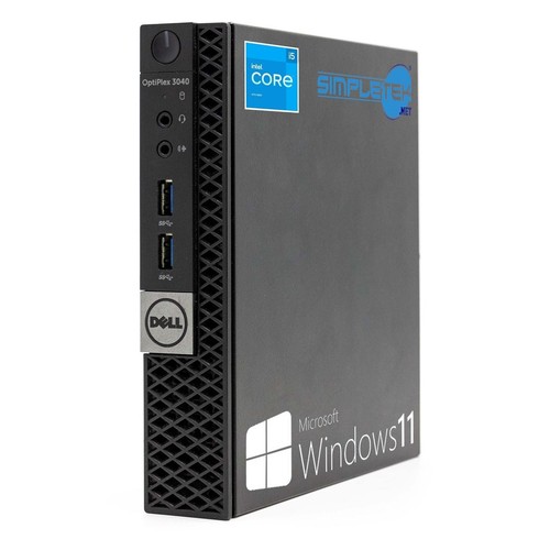 Dell 3040 Micro Mini Ordinateur Personnel Core I5 Victoire 11 Pro 4 Go RAM 480