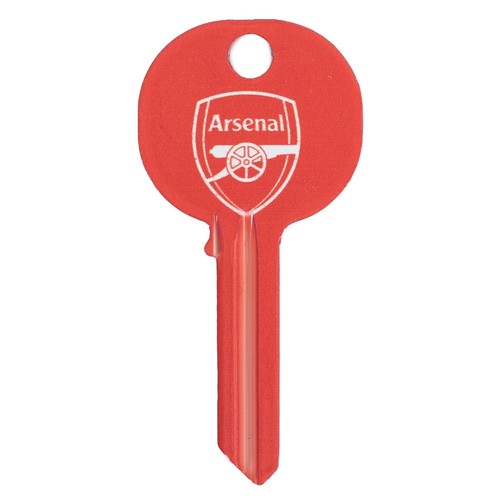 Arsenal FC Crest Door Key Blank UL2 AFC Official Merchandise Gift NEW FREE P&P - Picture 3 of 3