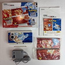 New Nintendo 3DS Pokemon 20th Anniversary Edition System Manual CIB Both plates