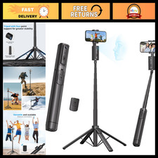 67'' Auto Face Tracking Tripod for Phone, 360 Rotation, Bluetooth Remote, Vlog