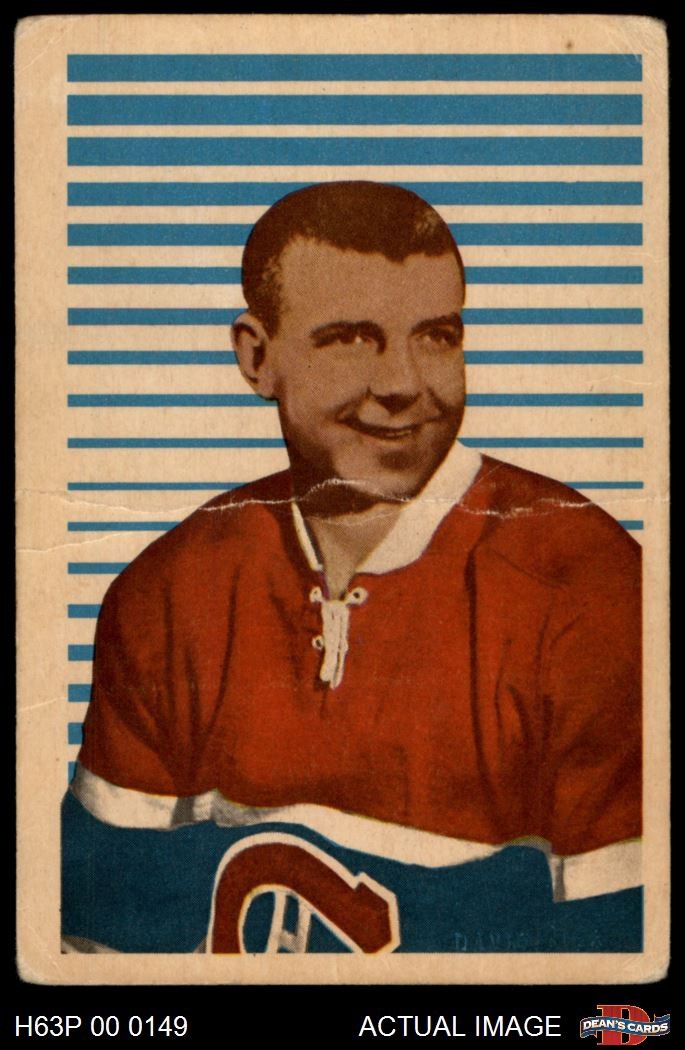 Gump Worsley #39 Hockey Cards 1963 Parkhurst trading card — raw and PSA graded price guide