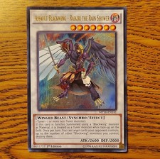 Assault Blackwing Raikiri Rain Shower MP16-EN141 Ultra Rare 1st Ed Konami