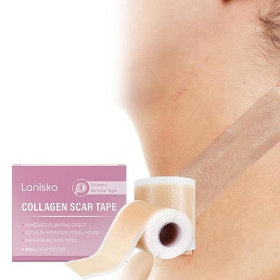 1 Roll Collagen Scar Tape For All Body , Silicone Scar Sheets For Face Wr丨DDE `