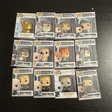 Funko Bitty Pop Harry Potter Mini Lot Harry, Ron, Rare Gold Nearly Headless Nick