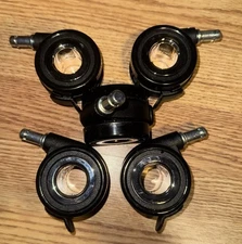 5Pc - Hubless Dual Wheel Office Chairs Casters w/ Brake