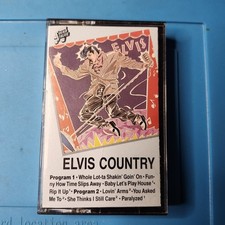 Elvis Country by Elvis Presley Sound Value Series Cassette Tape RCA