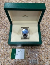 2018 Rolex Oyster Perpetual 39mm Ref. 114300 Blue Dial "SeaHawks" *EX COND* 9