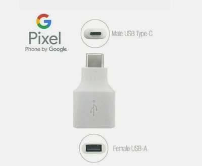 1 PACK - OEM Google Type-C to USB Adapter - Genuine Google Accessory - US SELLER