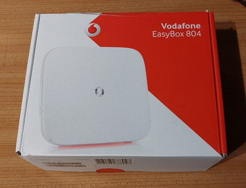 Vodafone EasyBox 804 – DSL Router inkl. Netzteil, Kabel, Anleitung , Verpackung