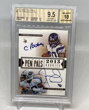 2013 PEN PALS CORDARRELLE PATTERSON / RC  ROOKIES AUTO BGS 9.5/10 W/3-10’s POP 7