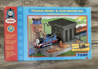Thomas & Friends Water & Coal Station COMPLETE Set In Box Original 2004  VIDEO