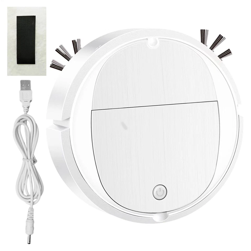 Mini-Kehrroboter, leistungsstarke Saugkraft, kleiner Roboterreiniger, batteriebe - Bild 2 von 4