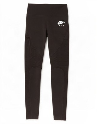 Nike Damen Dri Fit Leggings UK 8 Small schwarz AF05