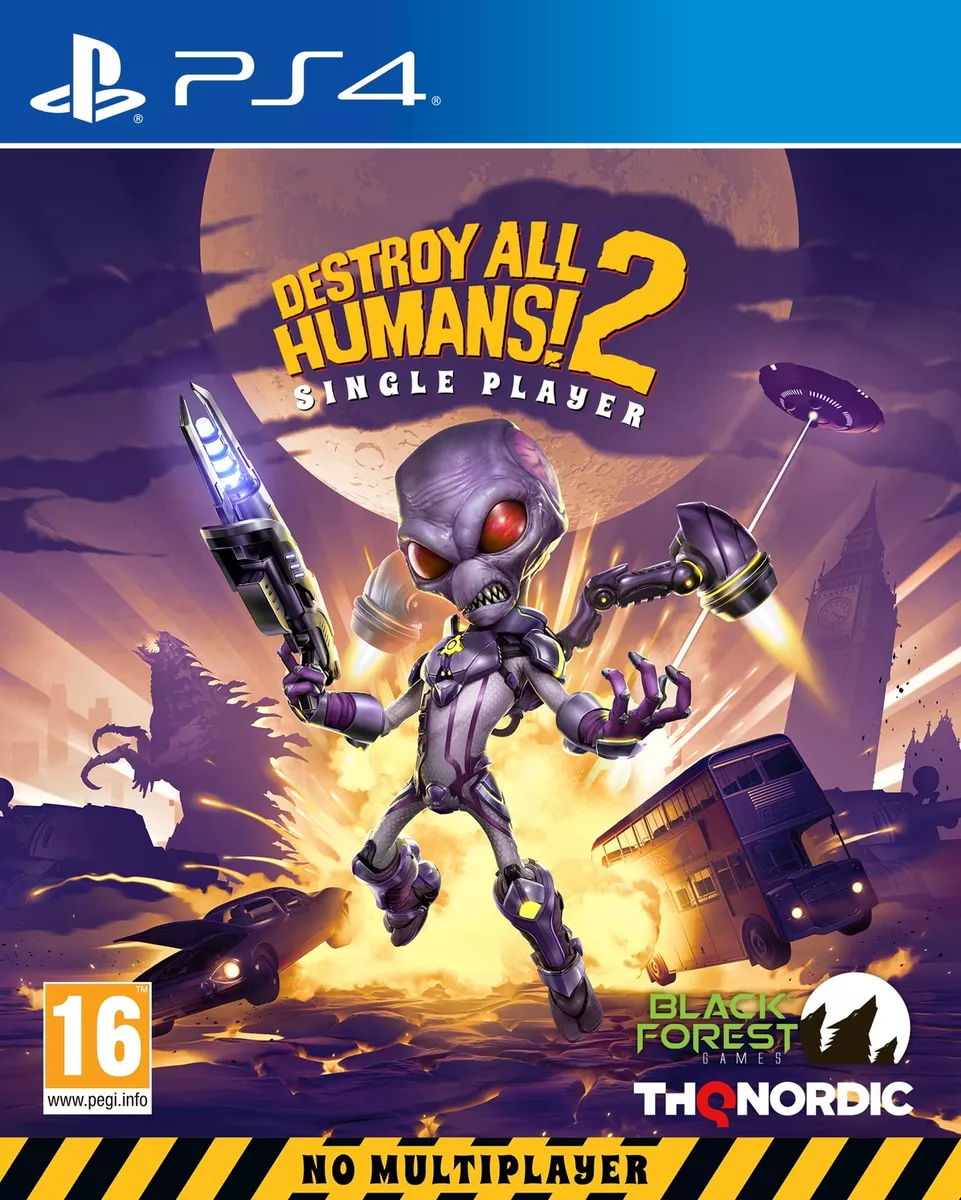 Destroy All Humans 2 Reprobed Single Player PlayStati Sony
