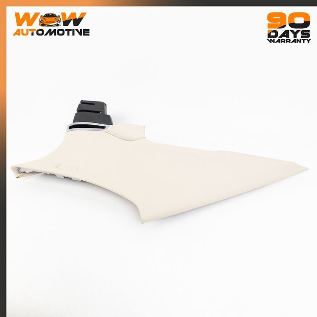 06-13 BENTLEY CONTINENTAL FLYING SPUR REAR LEFT D PILLAR TRIM PANEL BEIGE OEM