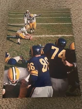 JERRY KRAMER GREEN BAY PACKERS 1962 NFL CHAMPIONSHIP Photo Magazine Clipping