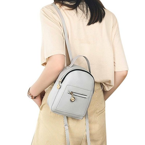 Cute Ladies PU Backpack Small Bag Mobile Phone Shoulder Bag Handbag FI - Picture 11 of 17