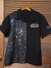 2014 World of Warcraft Warlords of Draenor Blizzard Employee Hawaiian Shirt