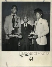 1970 Press Photo Award Winners at B. T. Washington All-Sports Banquet