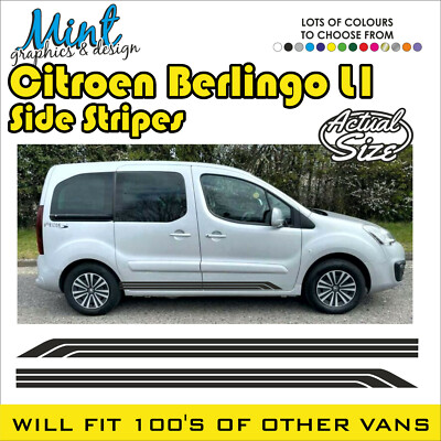 Citroen Berlingo L1 VTR MULTISPACE Seitenstreifen Aufkleber Sticker Grafik 011