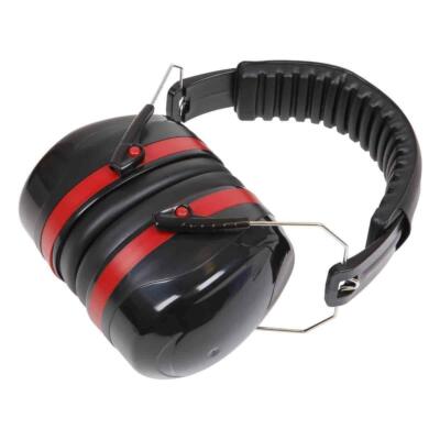 Sealey Ear Defenders Deluxe Folding Worksafe Hearing Protection PPE