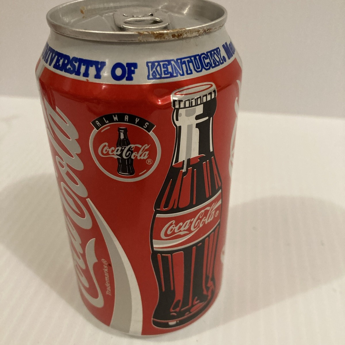 1996 NCAA University Of Kentucky National Champions Coke Can