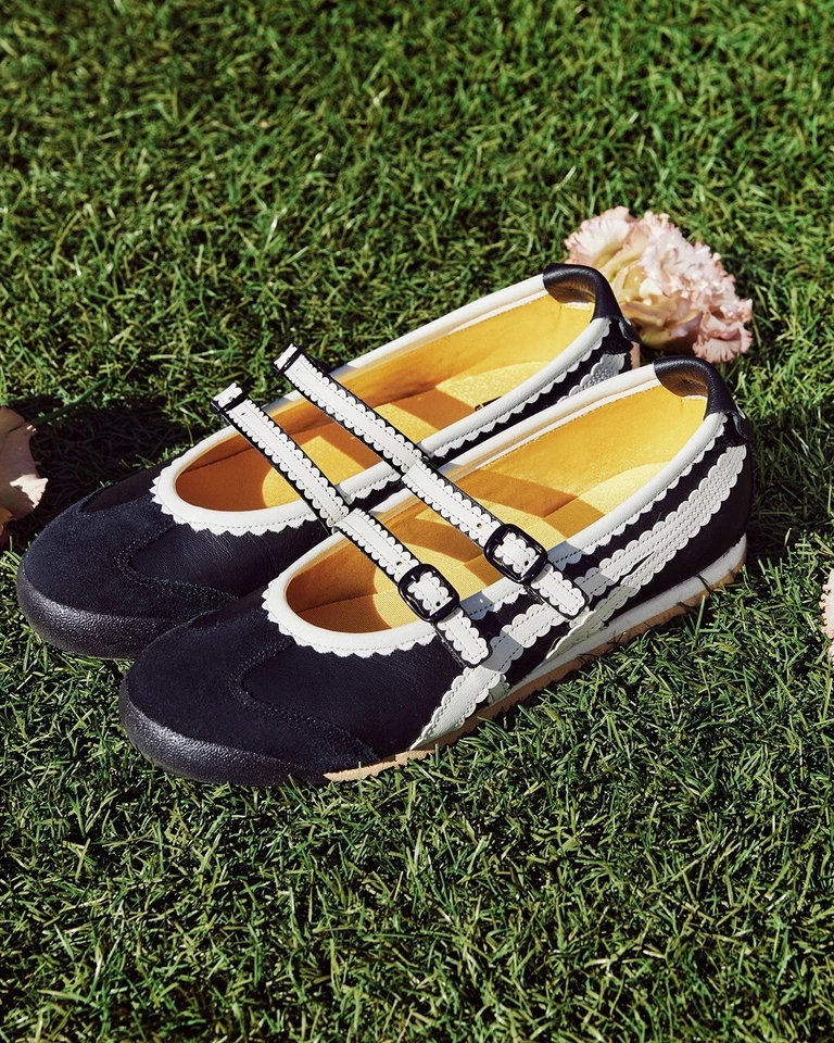 Zapatos planos clásicos de ballet con caja Onitsuka Tiger MEXICO 66 TGRS Mary Janes Foto 4 de 4