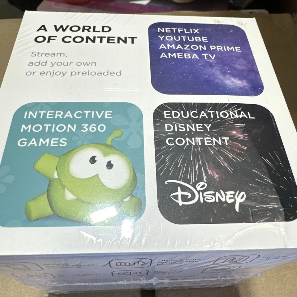 CINEMOOD 360 - Smart wi-fi Cube Projector with Streaming Services- New Unopened! - Image 4 of 4