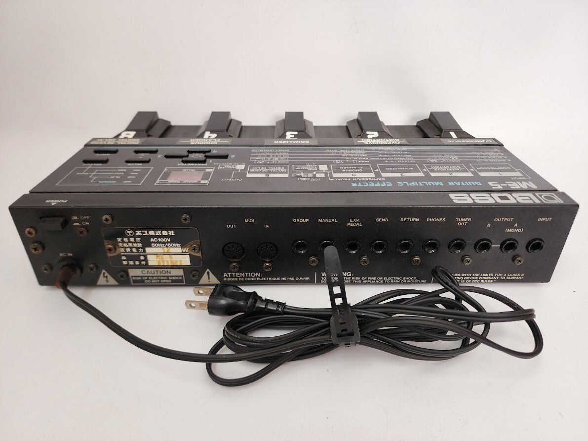 Boss ME-5 Analog Multi Effect processor Pedal | eBay Boss ME-5 Analog Multi Effect processor Pedal | eBay