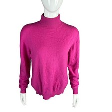Womans Sz MediumTurtleneck Sweater 100% Cashm...