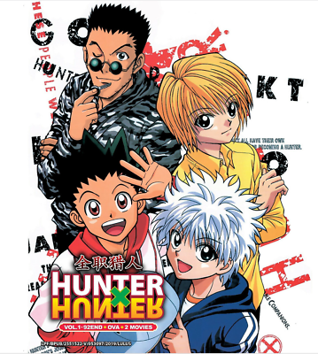 Hunter X Hunter Complete Full Set (Season 1 & 2 + 2 MV) ~ All