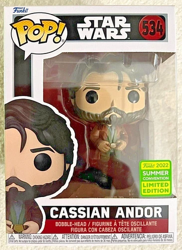 Funko POP CASSIAN ANDOR 2022 SUMMER CONVENTION EXCLUSIVE SDCC *NEW*