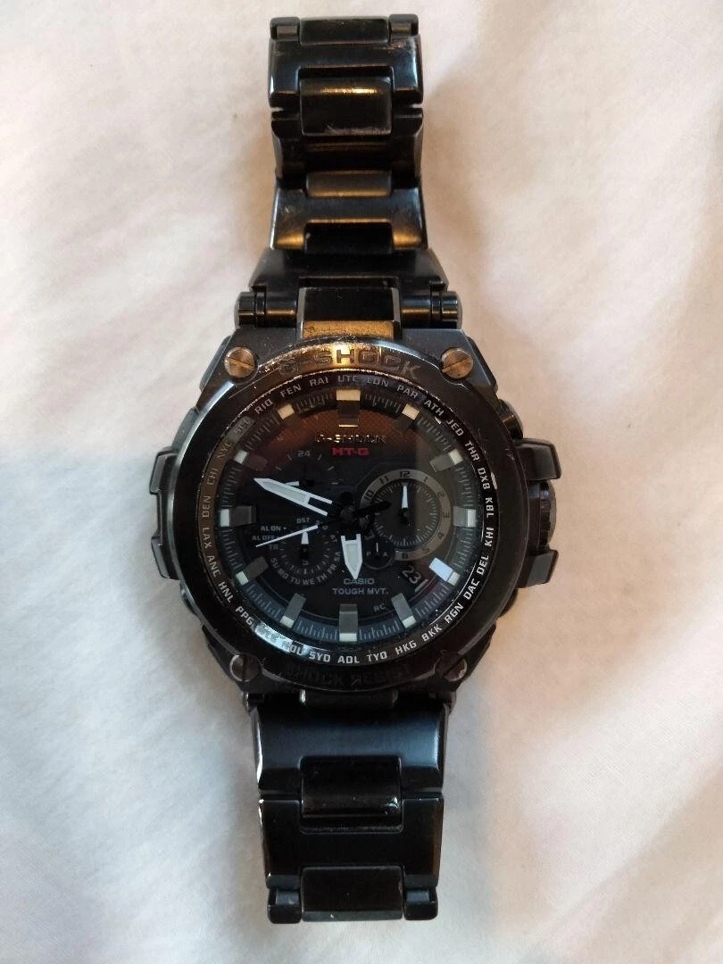 Casio G-Shock MTG MTG-S1000BD-1AJF Chrono Analog Solar black Watch Move used