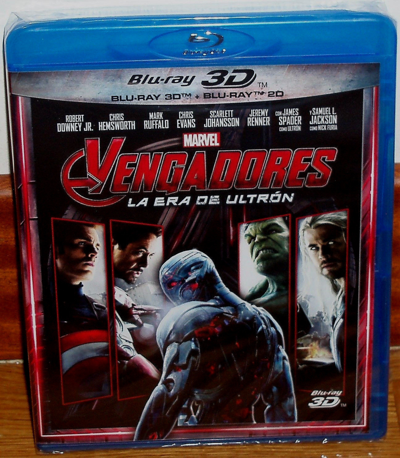 Los Avengers La Era De Ultron Blu-Ray 3D + Nuovo Action (Senza Aprire) a-B