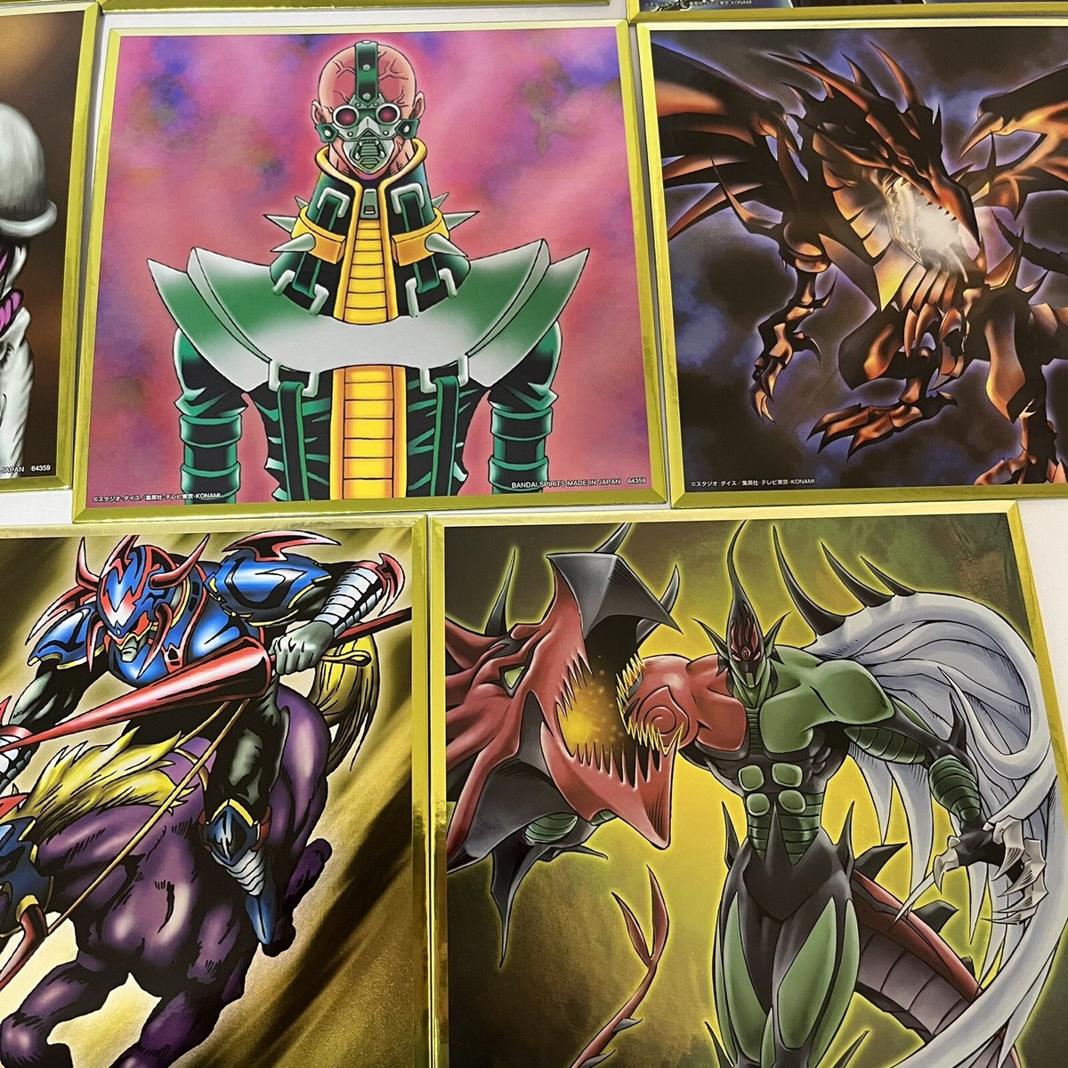 YuGiOh Metalic Shikishi Art Board 15 Type Complete Set YuGiOh Metalic Shikishi Art Board 15 Type Complete Set