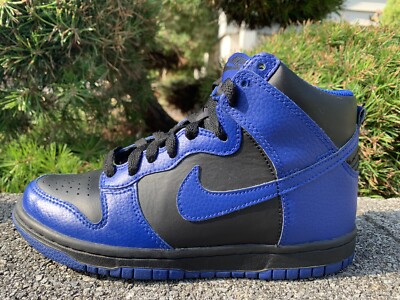 Nike dunk high GS black old royal sz 4Y/Womens 5.5 308319 Nike dunk high GS black old royal sz 4Y/Womens 5.5 308319