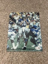 JIM ZORN Signed Autograph 8x10 Photo SEATTLE SEAHAWKS BAS BECKETT B