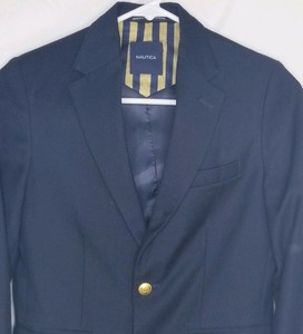 jaqueta azul marinho