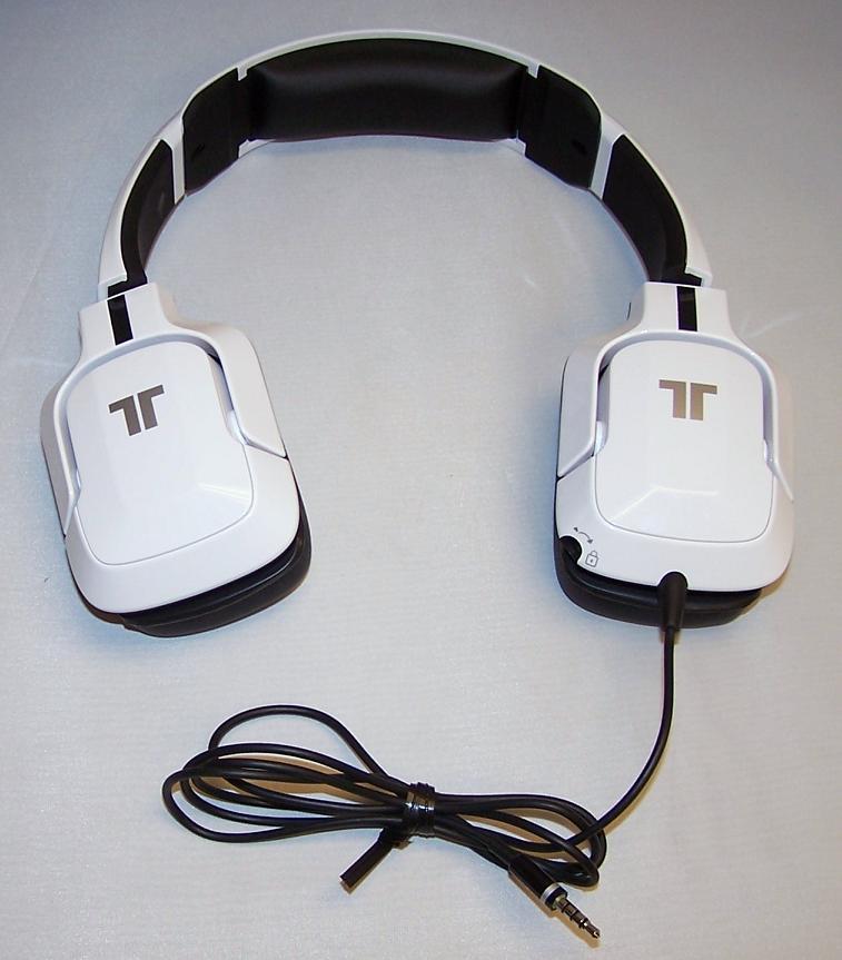 WHITE Tritton Kunai Universal Stereo Gaming Headset Headpone Only
