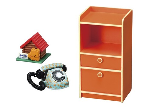Re-Ment Miniatures Showa Retro Nostalgic Room Dollhouse Decoration Box Set - Picture 13 of 17