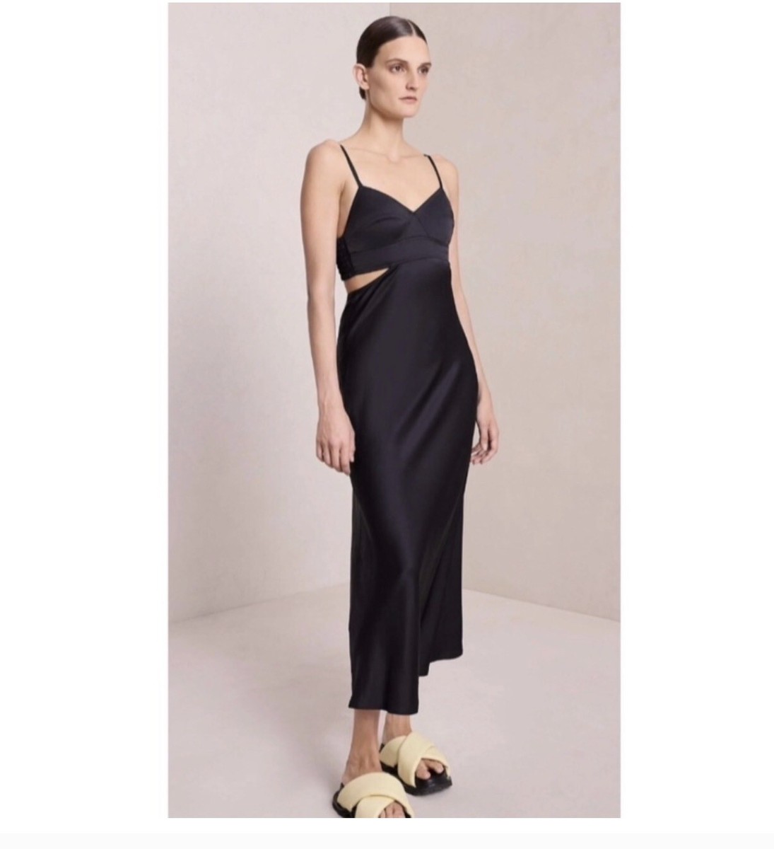 alc black cut out dress Alai Cut-out Black Dress