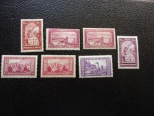 MONACO - timbre yvert/tellier n° 126/128A 130 132 n* MH (LEO1)