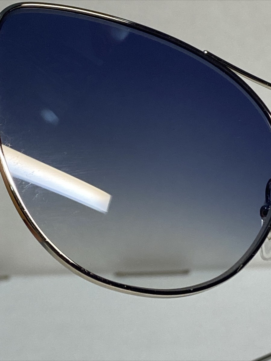 LONGCHAMP Paris Silver Aviator Sunglasses LO134S  715 58 []17  140 #2 w/ Case LONGCHAMP LO134S 715 58[]17 140 Silver Cat Eye Frames Blue  main image 4