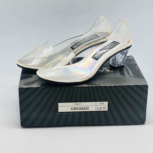 girls clear shoes